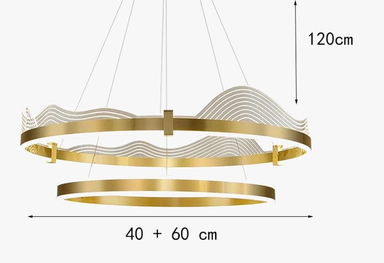 suspension moderne pour éclairage intérieur design élégant