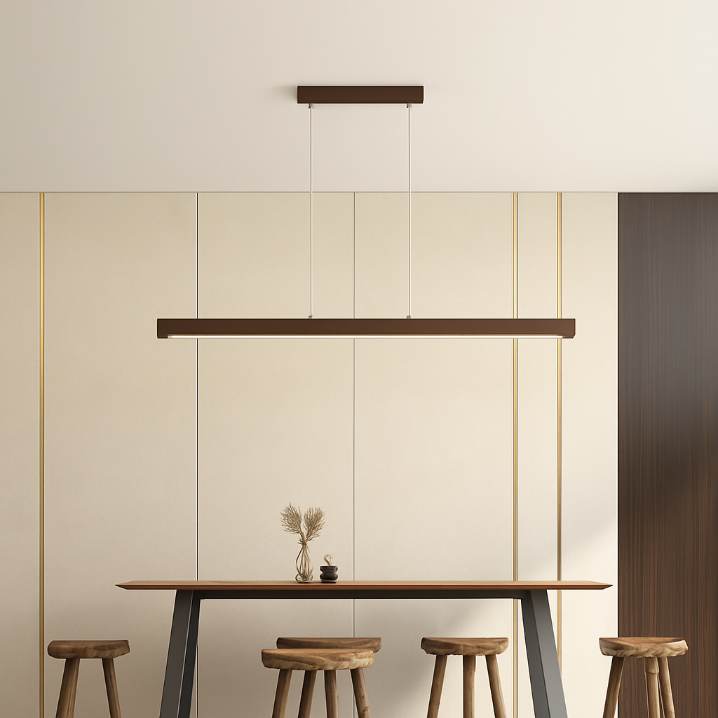 suspension moderne pour un éclairage intérieur élégant et sobre