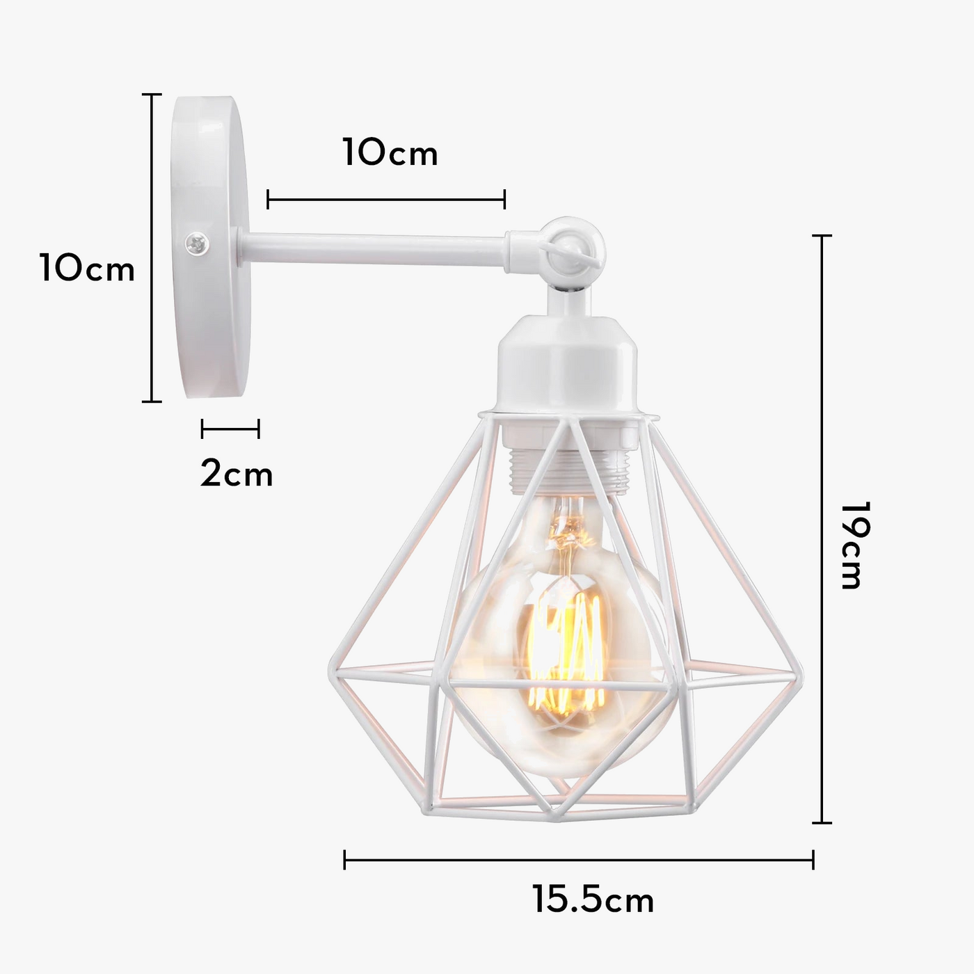 suspension moderne à têtes led pour intérieur design