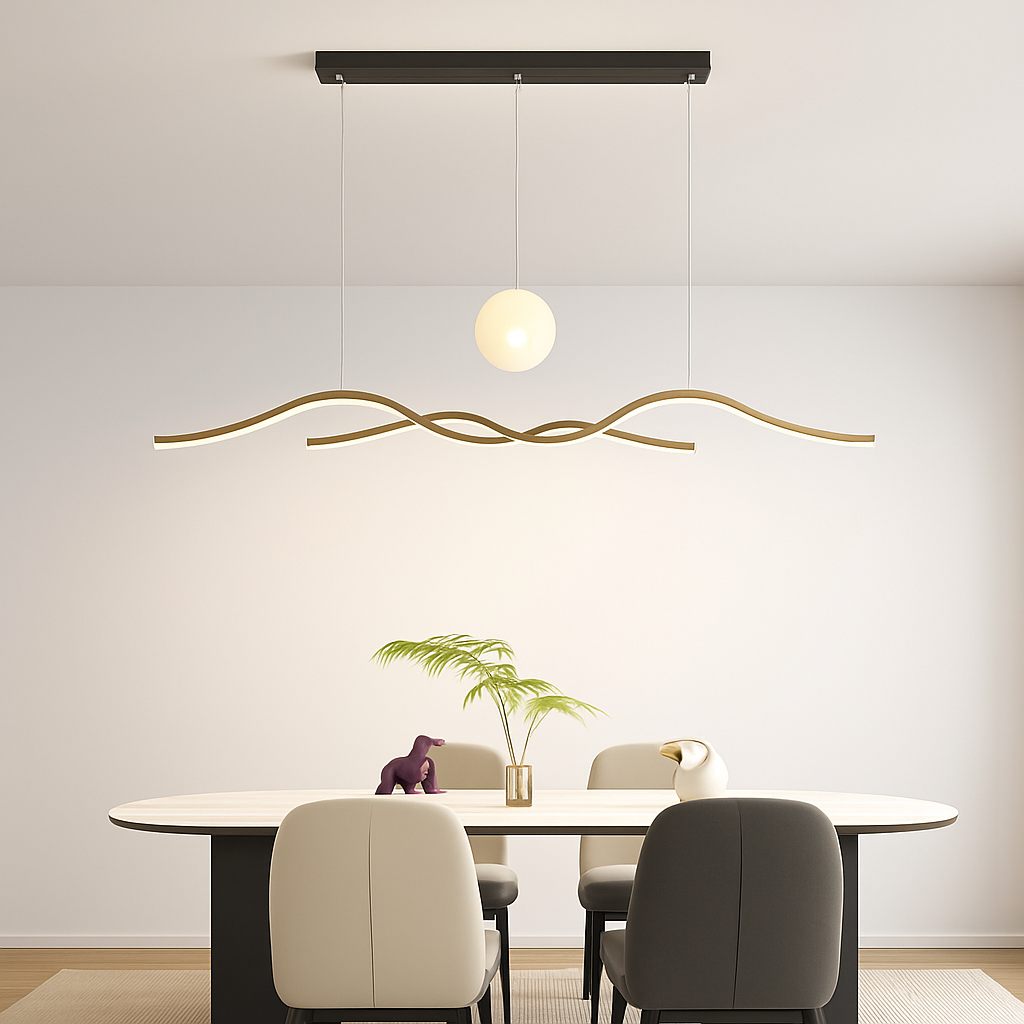 suspension modernes et minimalistes pour restaurant