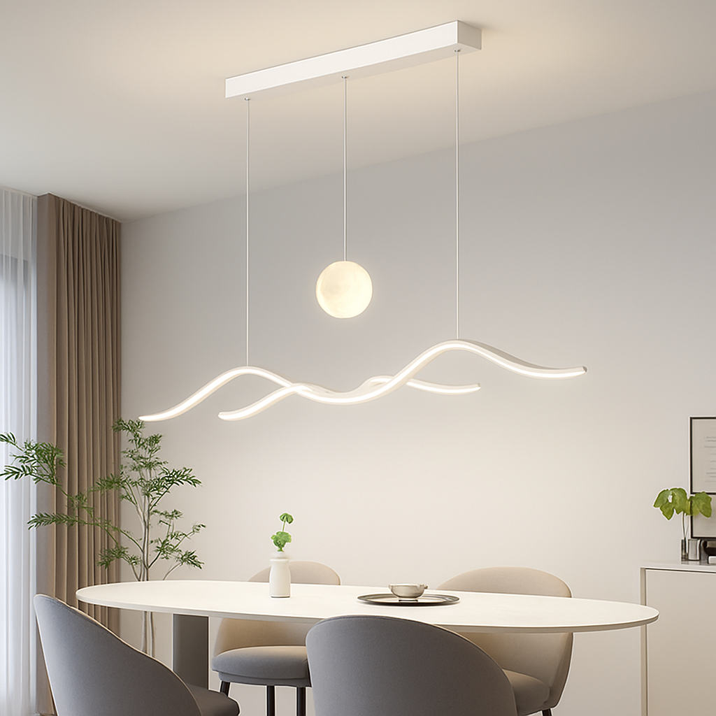 suspension modernes et minimalistes pour restaurant