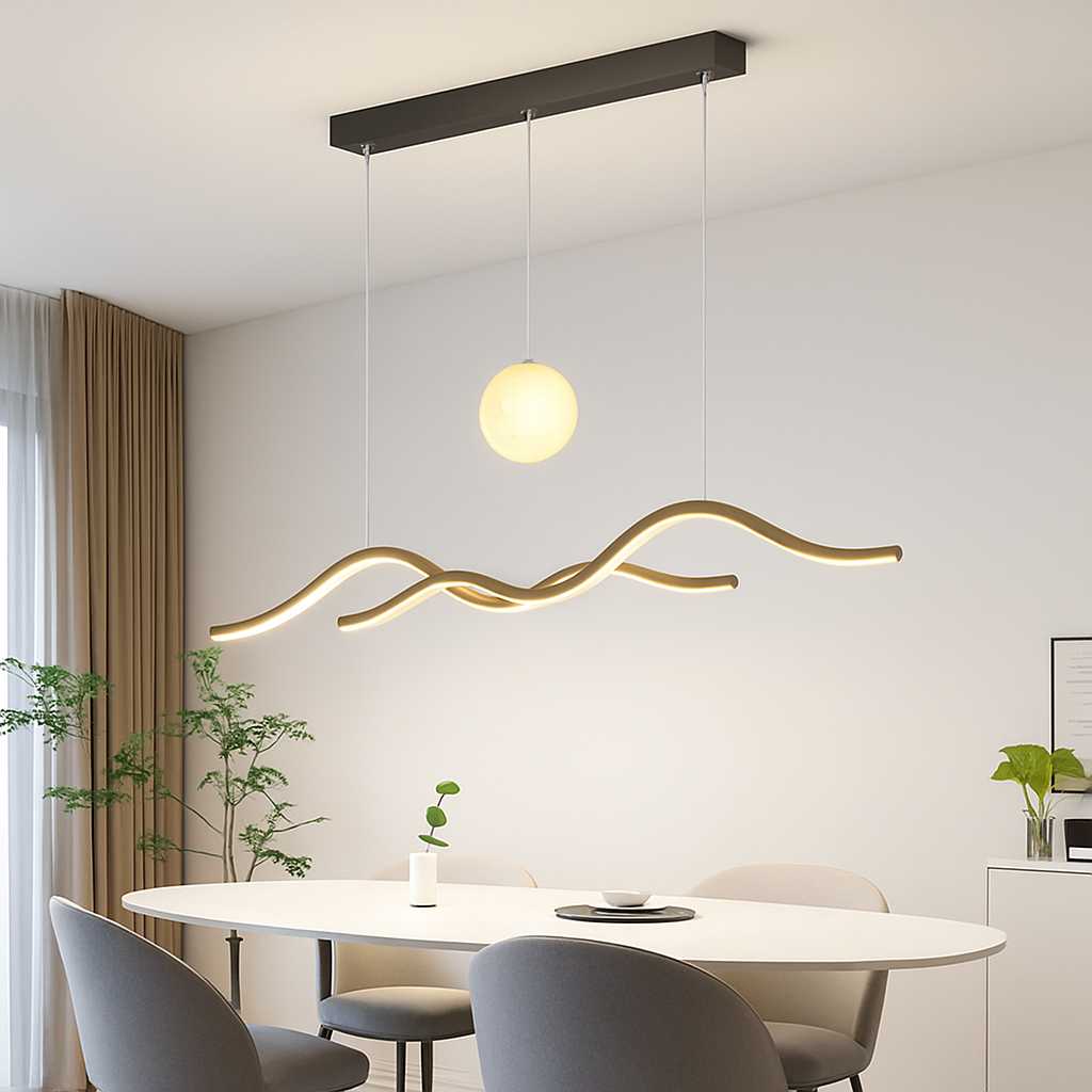 suspension modernes et minimalistes pour restaurant