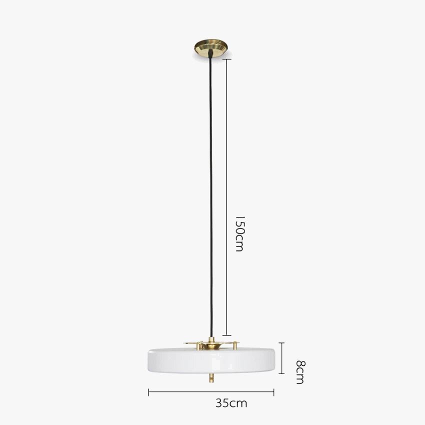 suspension nordic revolve lustre led métal moderne pour restaurant et bar