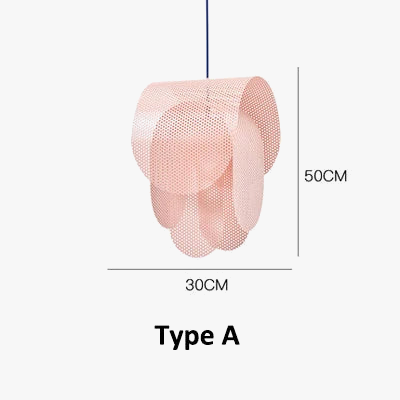 suspension nordic simple rose pour décoration chambre enfant