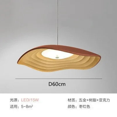 suspension nordique créative en résine pour décoration intérieure
