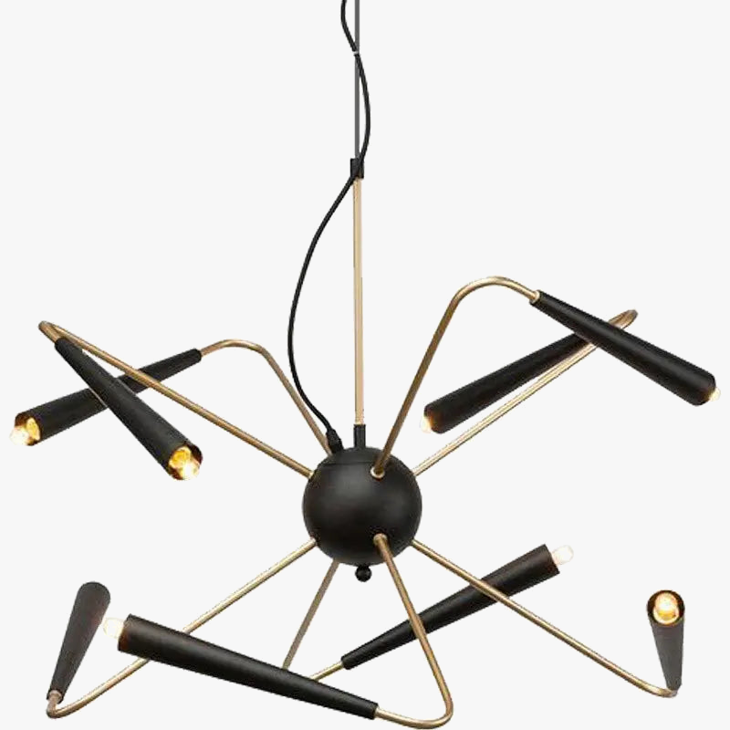suspension nordique design industriel éclairage moderne pour intérieur