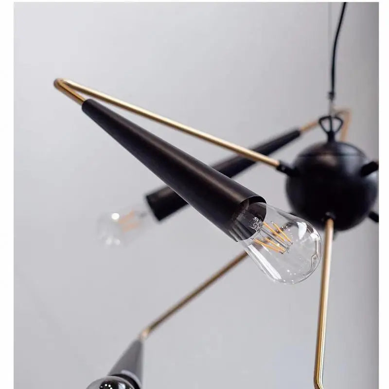 suspension nordique design industriel éclairage moderne pour intérieur