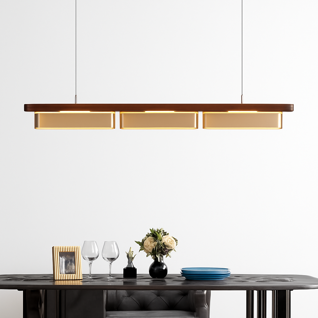 suspension nordique design moderne pour décoration intérieure avec lumières LED