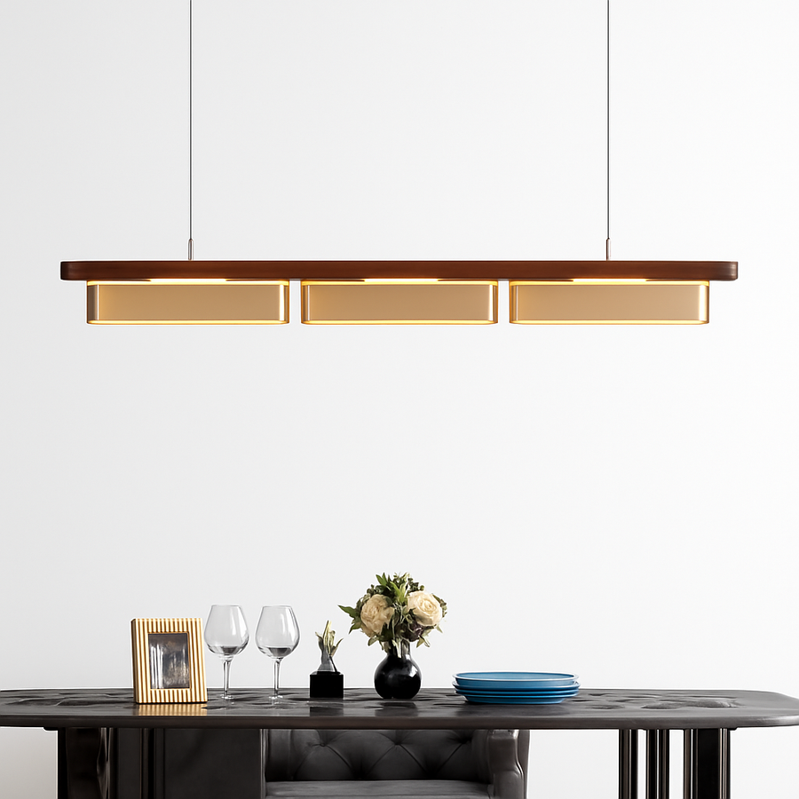 suspension nordique design moderne pour décoration intérieure avec lumières LED
