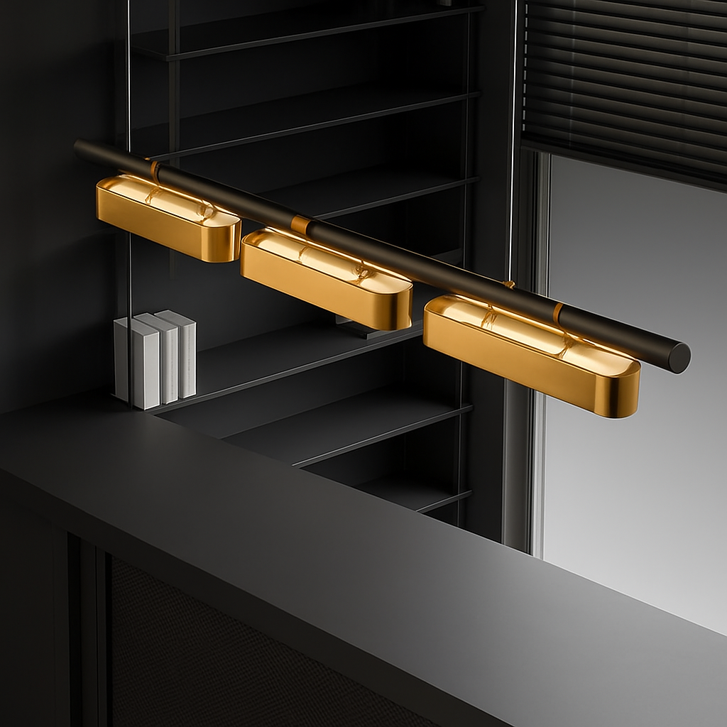 suspension nordique design moderne pour décoration intérieure avec lumières LED