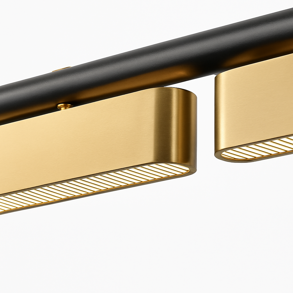 suspension nordique design moderne pour décoration intérieure avec lumières LED
