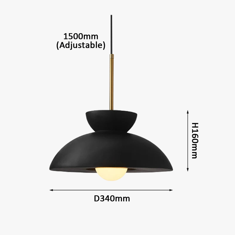 suspension nordique design wabi sabi pour décoration moderne