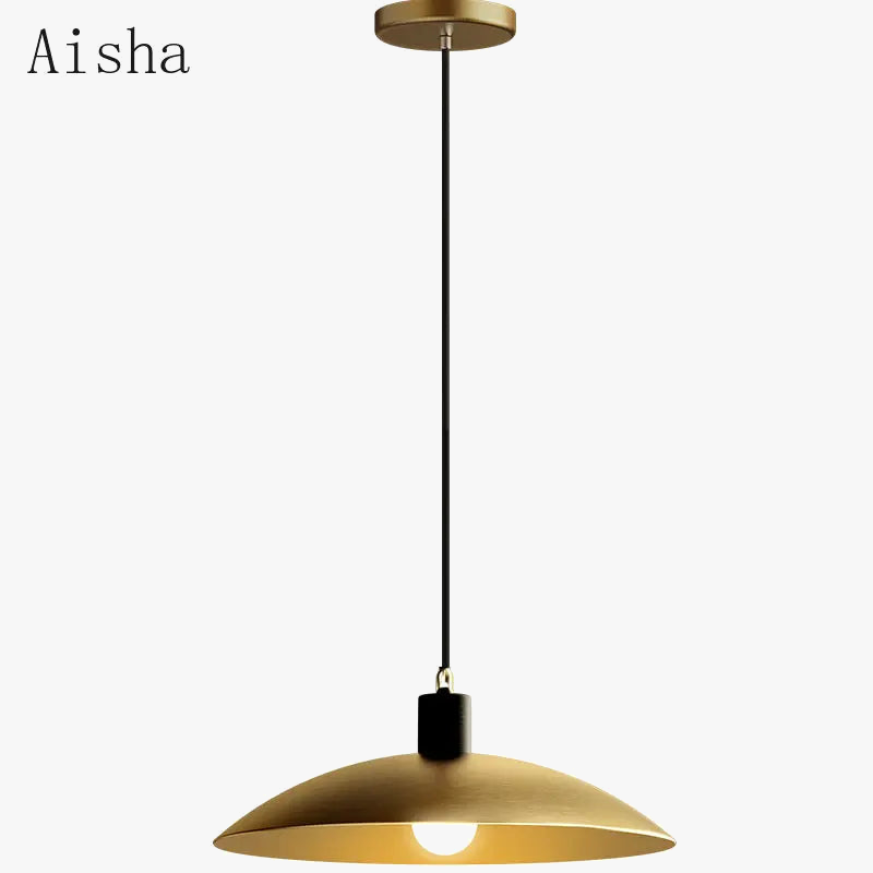 suspension nordique en laiton pour déco de luxe