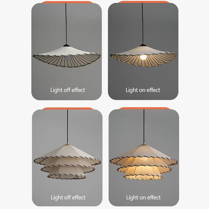 suspension nordique en tissu avec chapeau de paille pour décoration intérieure