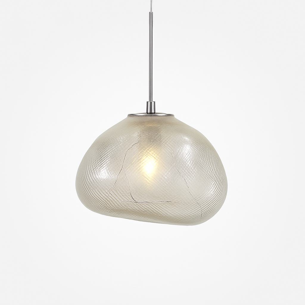 Suspension nordique en verre au Design nuage