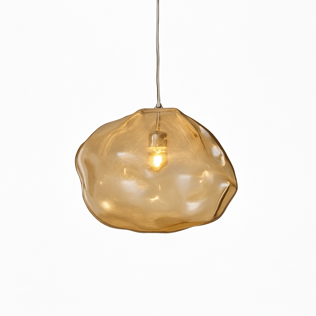 Suspension nordique en verre au Design nuage