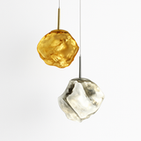 suspension nordique en verre à led décoratif pour intérieur