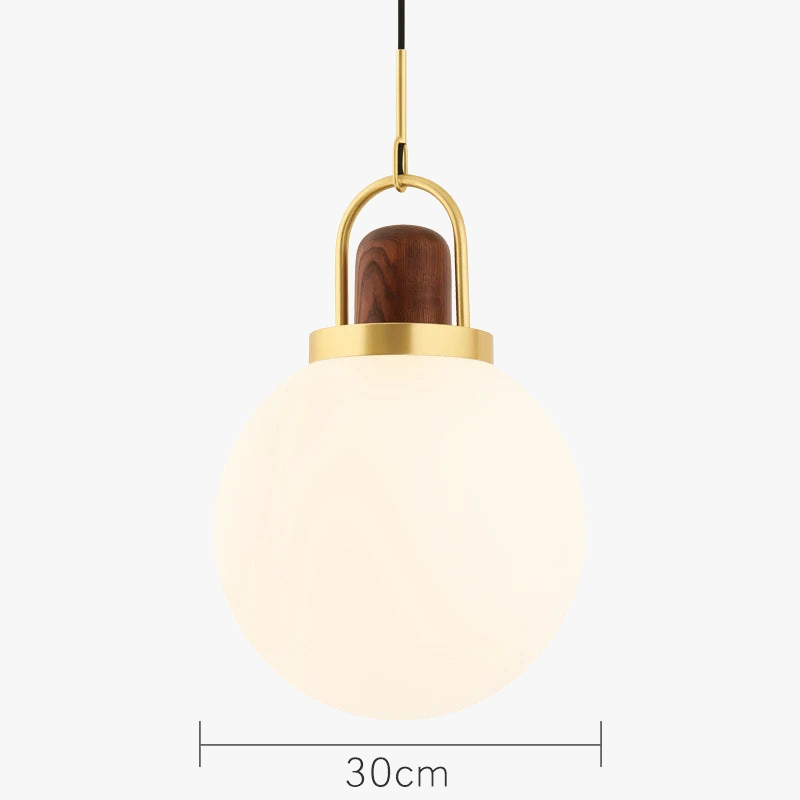 suspension nordique en verre pour espaces modernes et élégants