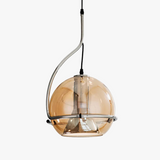 suspension nordique en verre pour intérieur moderne
