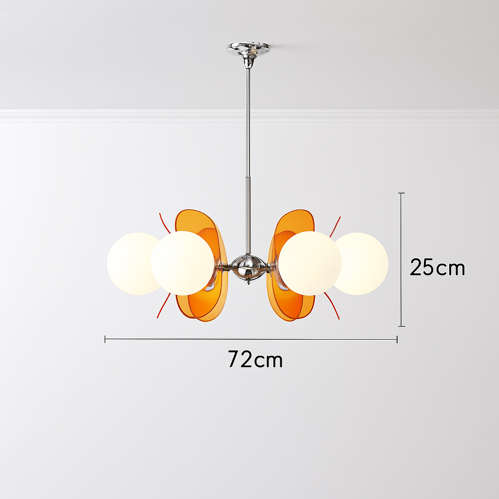 suspension nordique haricots design vintage pour intérieur élégant