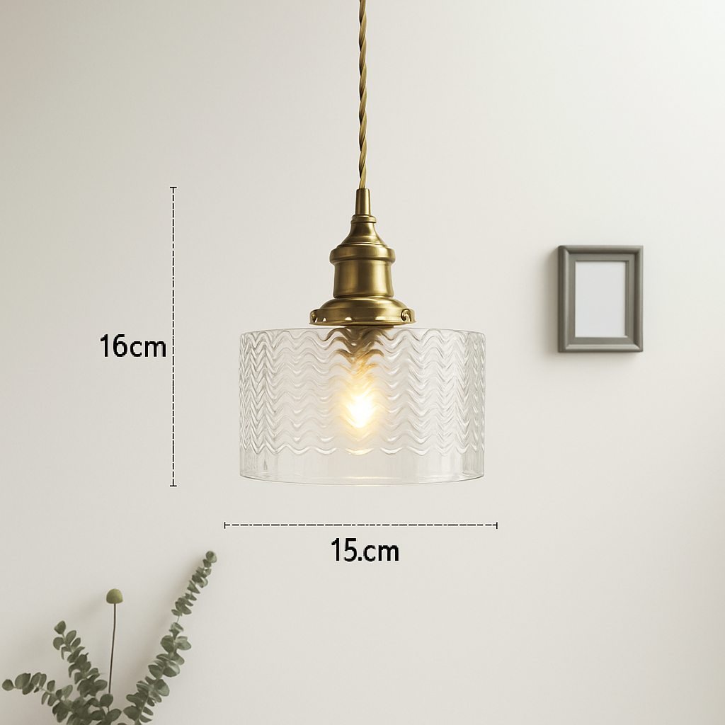 suspension nordique moderne avec abat-jour fleur en verre