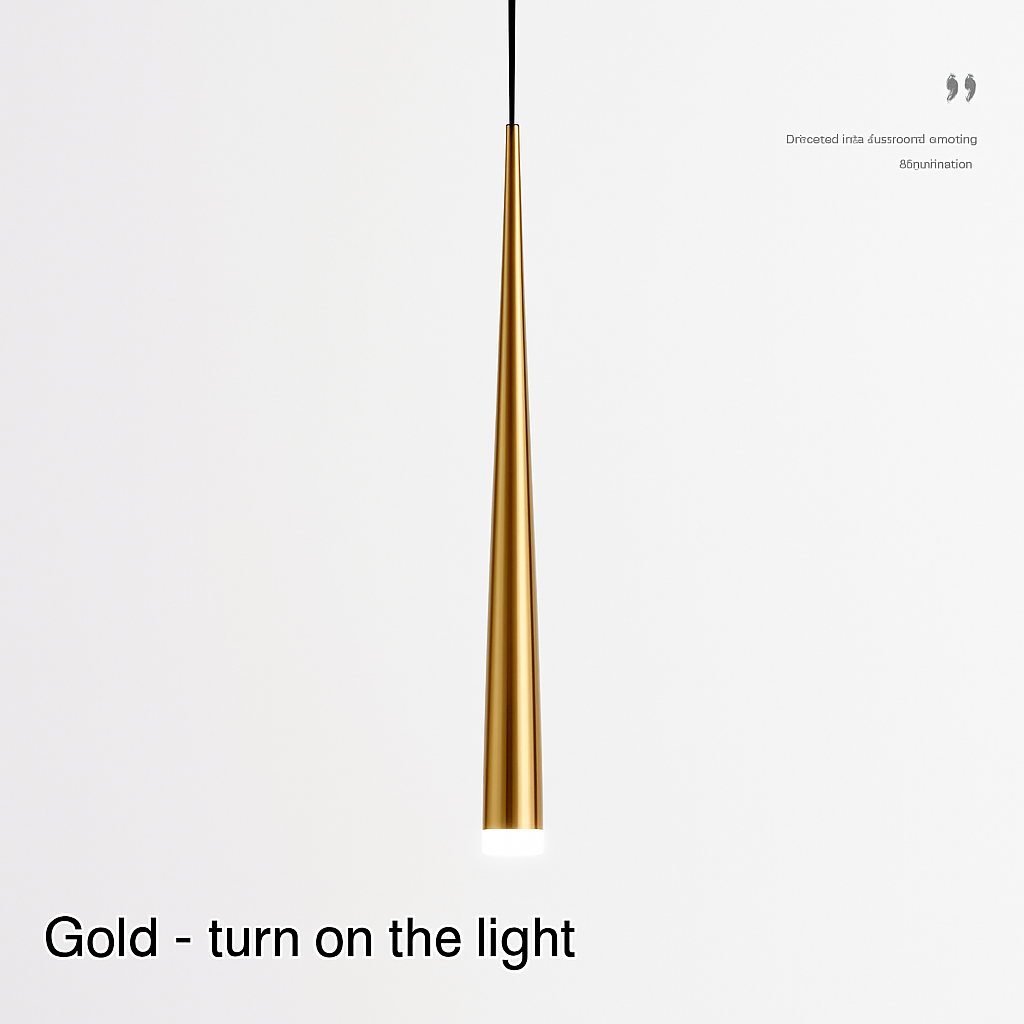 Suspension Nordique moderne LED chambre tête de lit 7W Tube lumineux famille cuisine salle à manger décoration intérieure