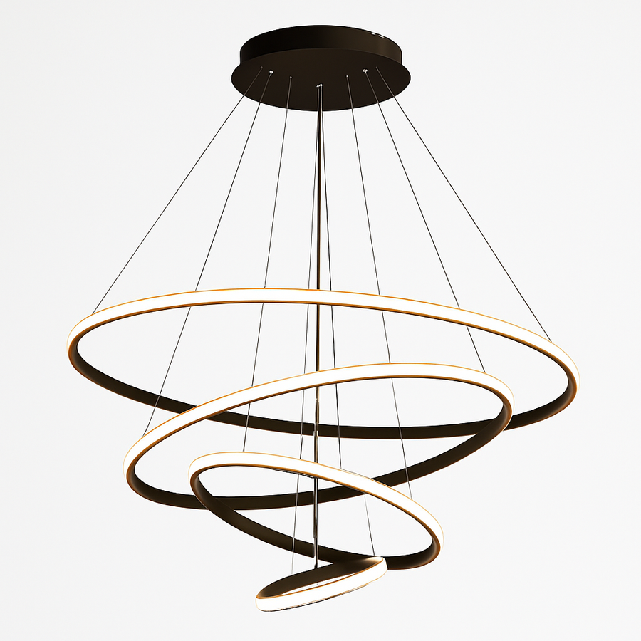 suspension nordique moderne à led pour décoration intérieure
