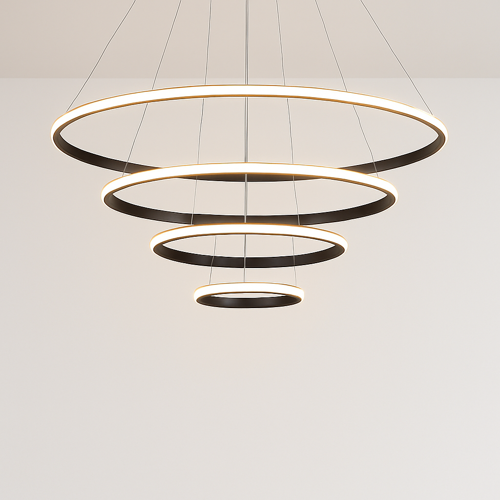 suspension nordique moderne à led pour décoration intérieure