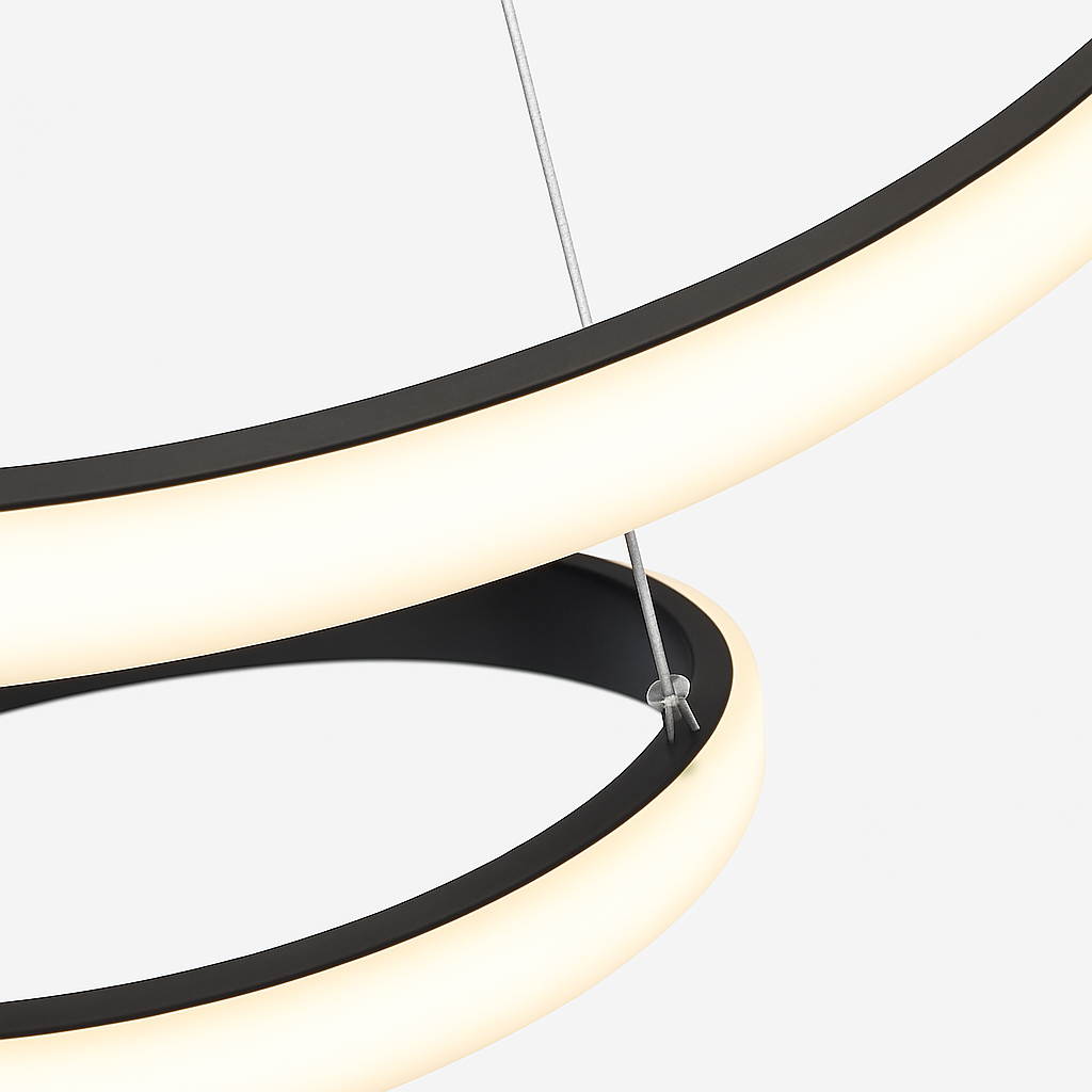 suspension nordique moderne à led pour décoration intérieure
