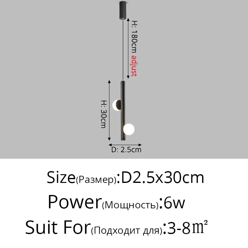 suspension nordique moderne pour éclairage intérieur design élégant