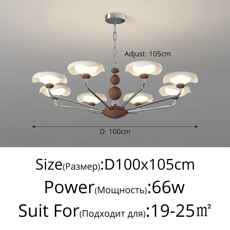 suspension nordique moderne pour éclairage intérieur élégant
