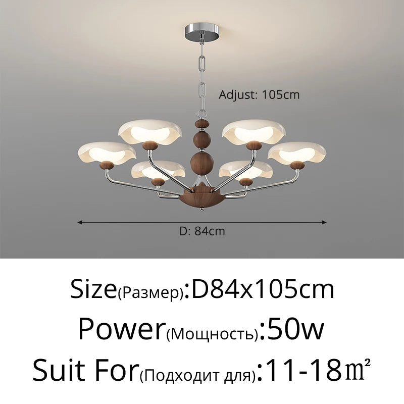 suspension nordique moderne pour éclairage intérieur élégant