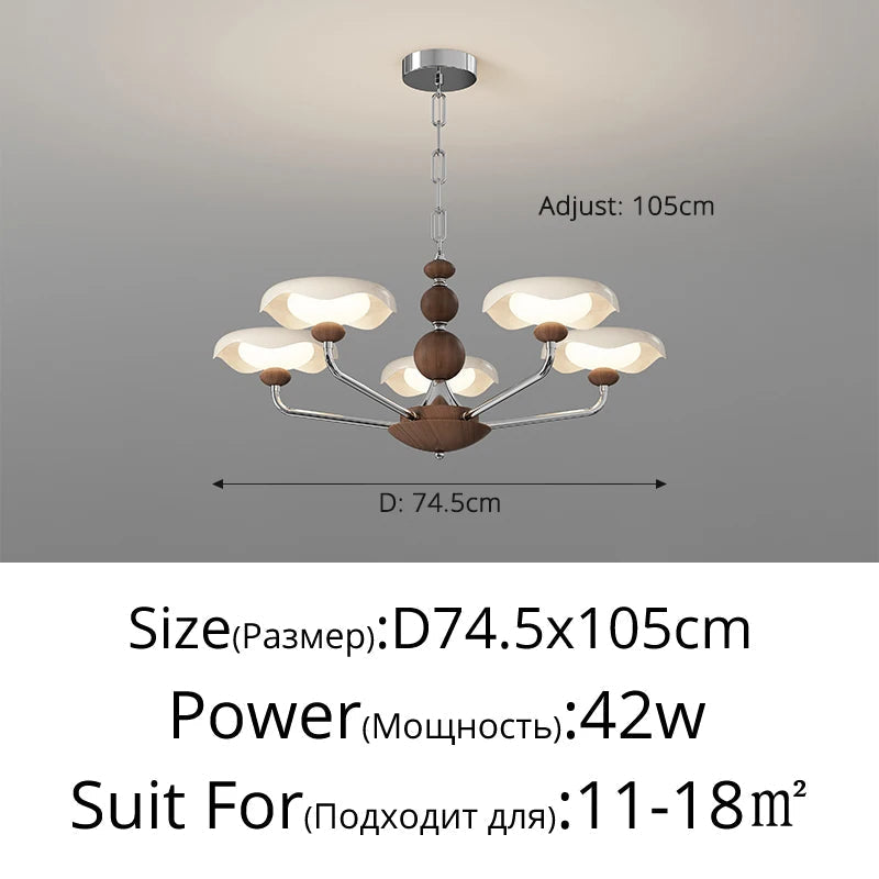 suspension nordique moderne pour éclairage intérieur élégant