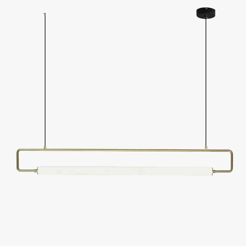 suspension nordique simple moderne en fer pour restaurant de luxe