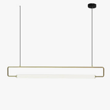 suspension nordique simple moderne en fer pour restaurant de luxe