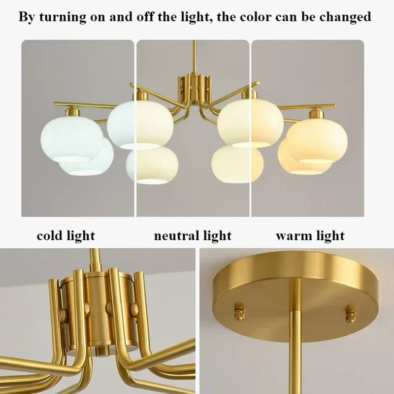 suspension nordique simple style moderne éclairage décoration intérieure