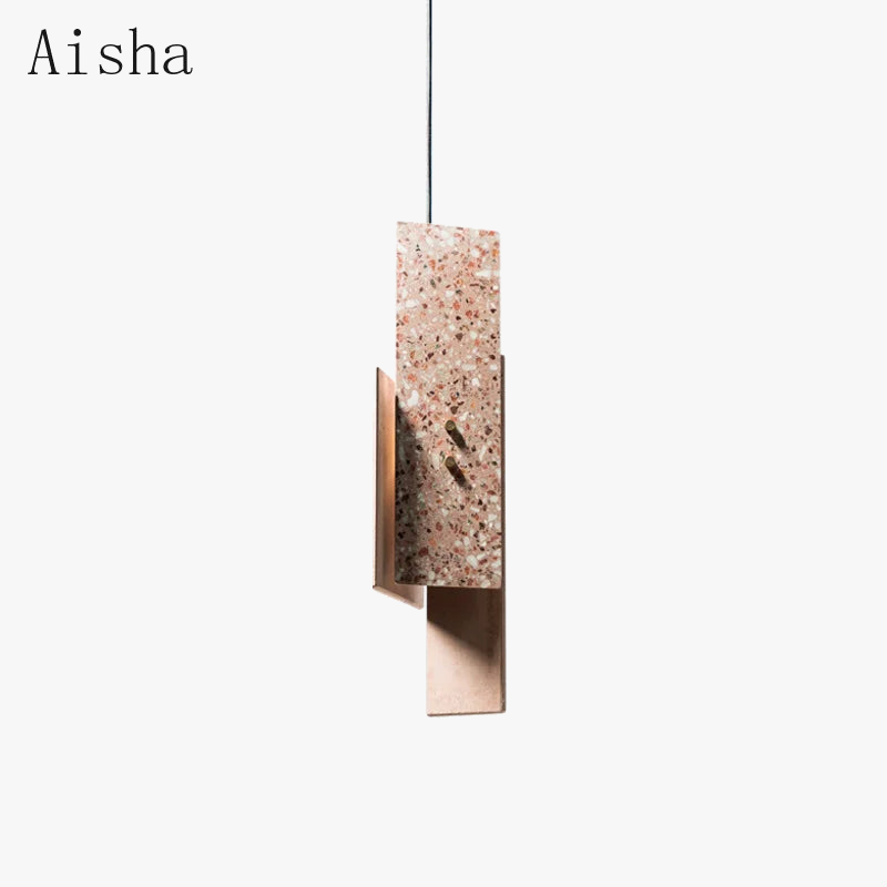 suspension nordique terrazzo créative pour décoration moderne intérieur