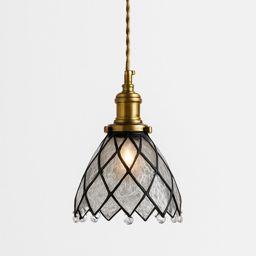 Suspension Nordique Verre LED