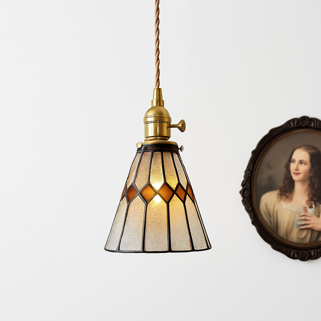Suspension Nordique Verre LED