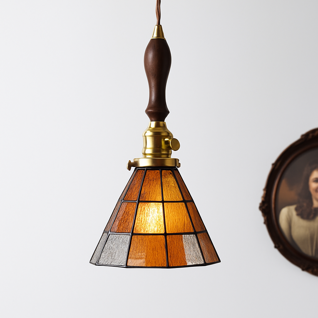 Suspension Nordique Verre LED