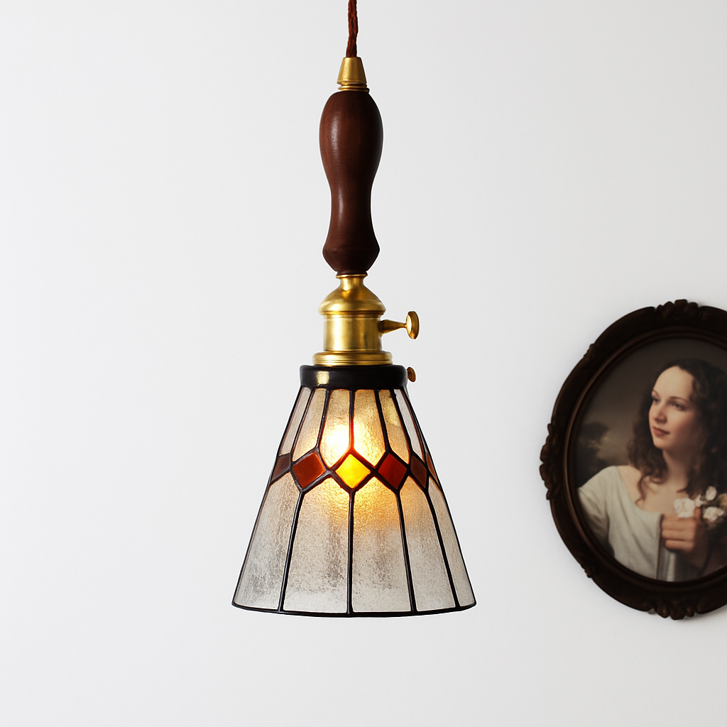 Suspension Nordique Verre LED