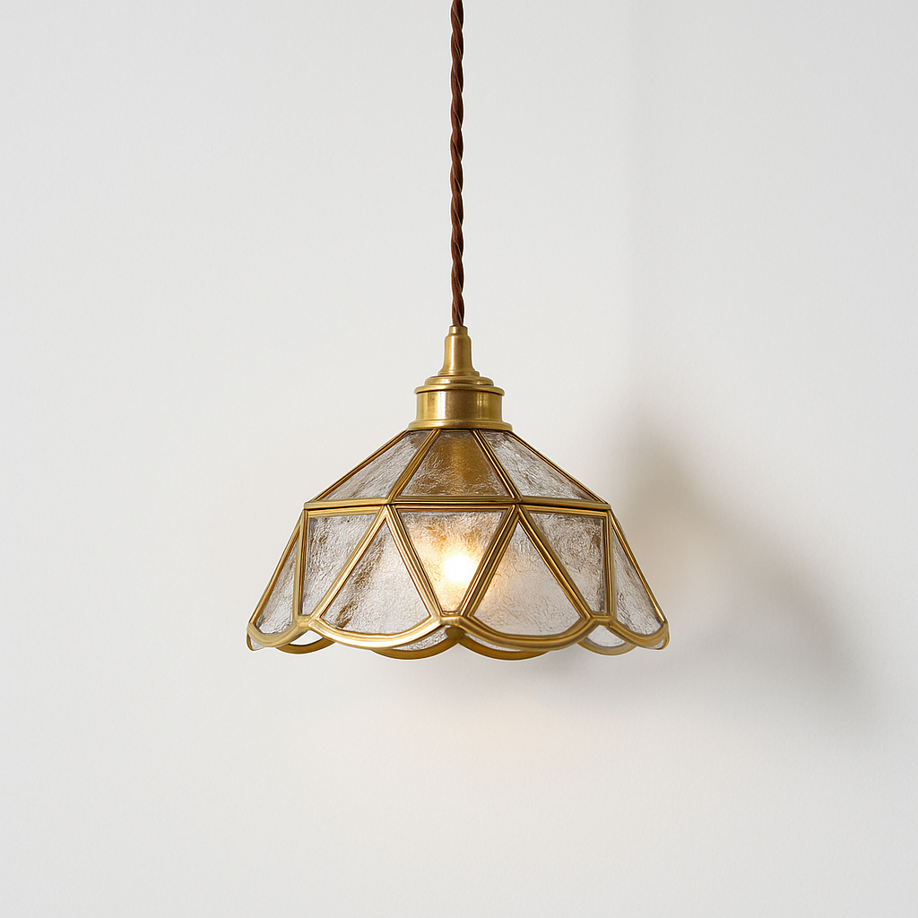 Suspension Nordique Verre LED