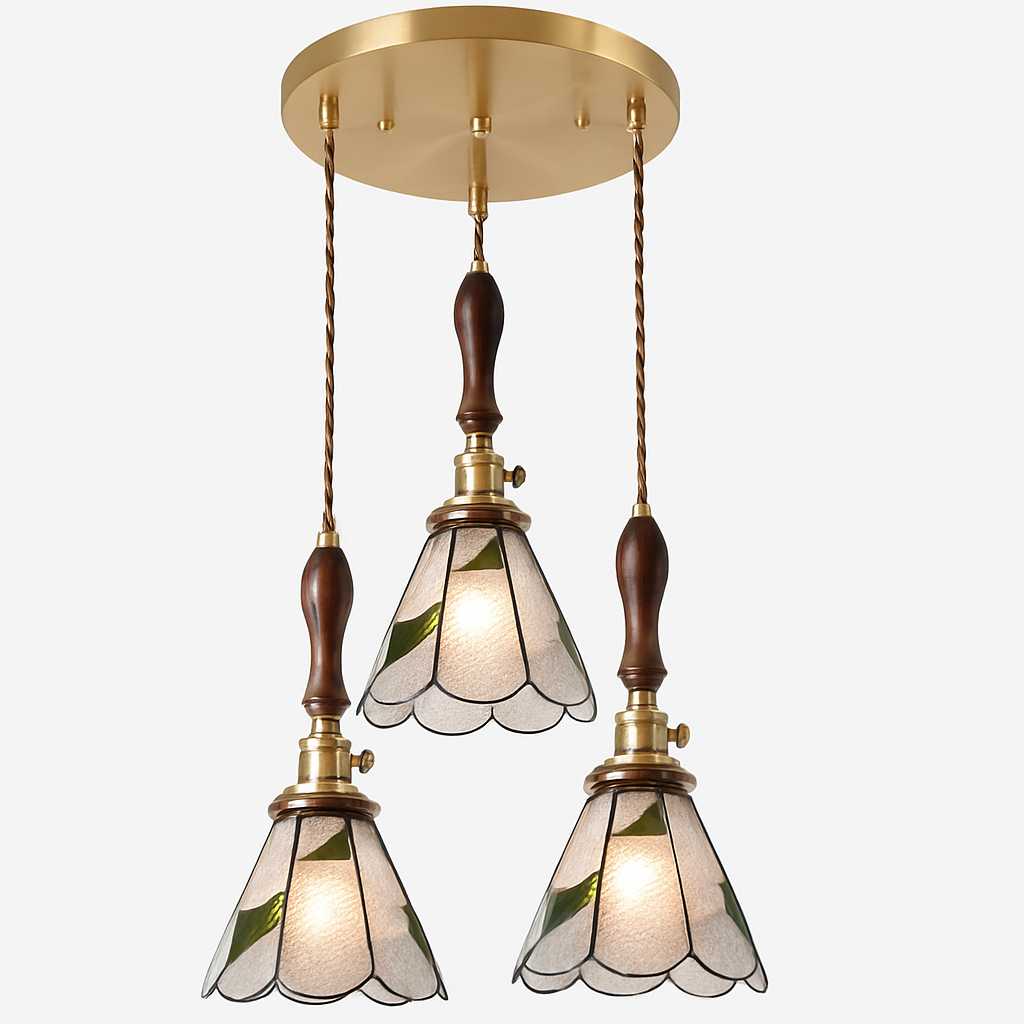 Suspension Nordique Verre LED