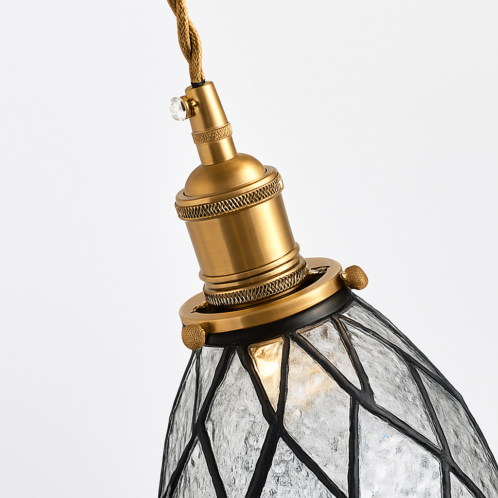 Suspension Nordique Verre LED
