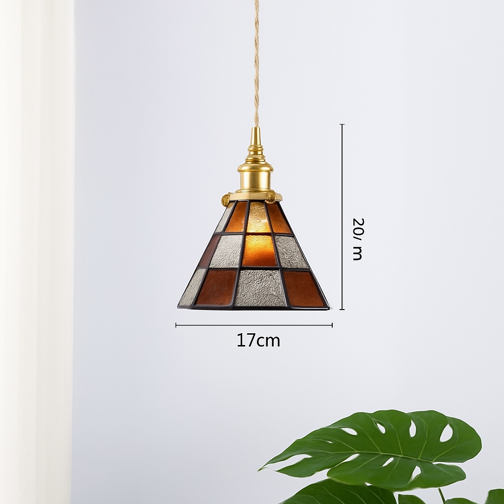 Suspension Nordique Verre LED