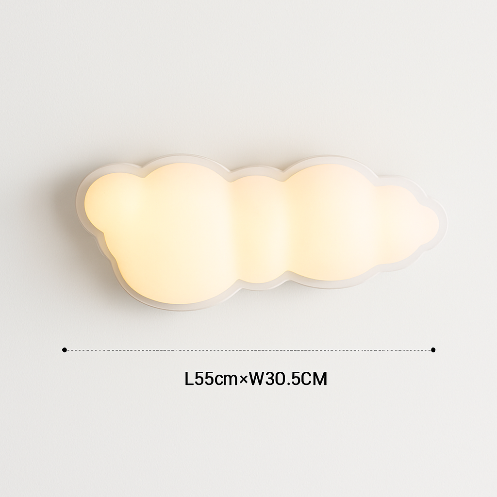 suspension nuvola nordique nuages led décoration design italien