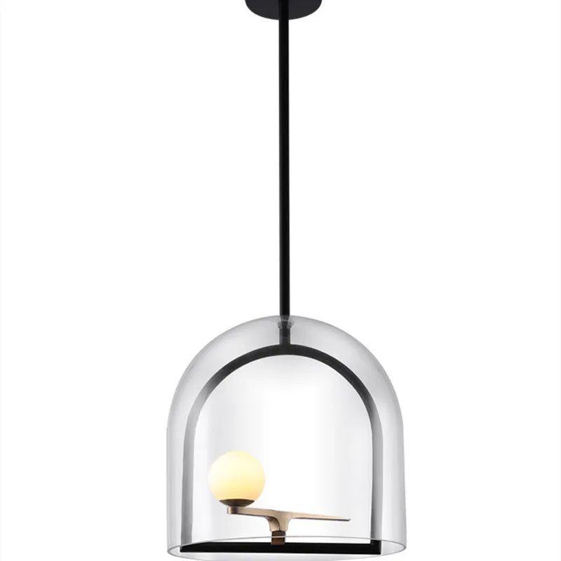 suspension oiseau minimaliste géométrique design créatif et moderne