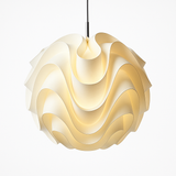 suspension pomme de pin en acrylique style nordique moderne