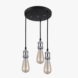 suspension rétro en aluminium style industriel pour décoration intérieure