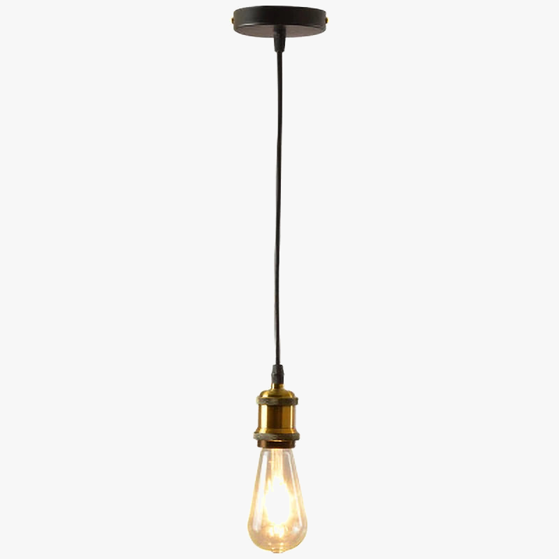suspension rétro en aluminium style industriel pour décoration intérieure